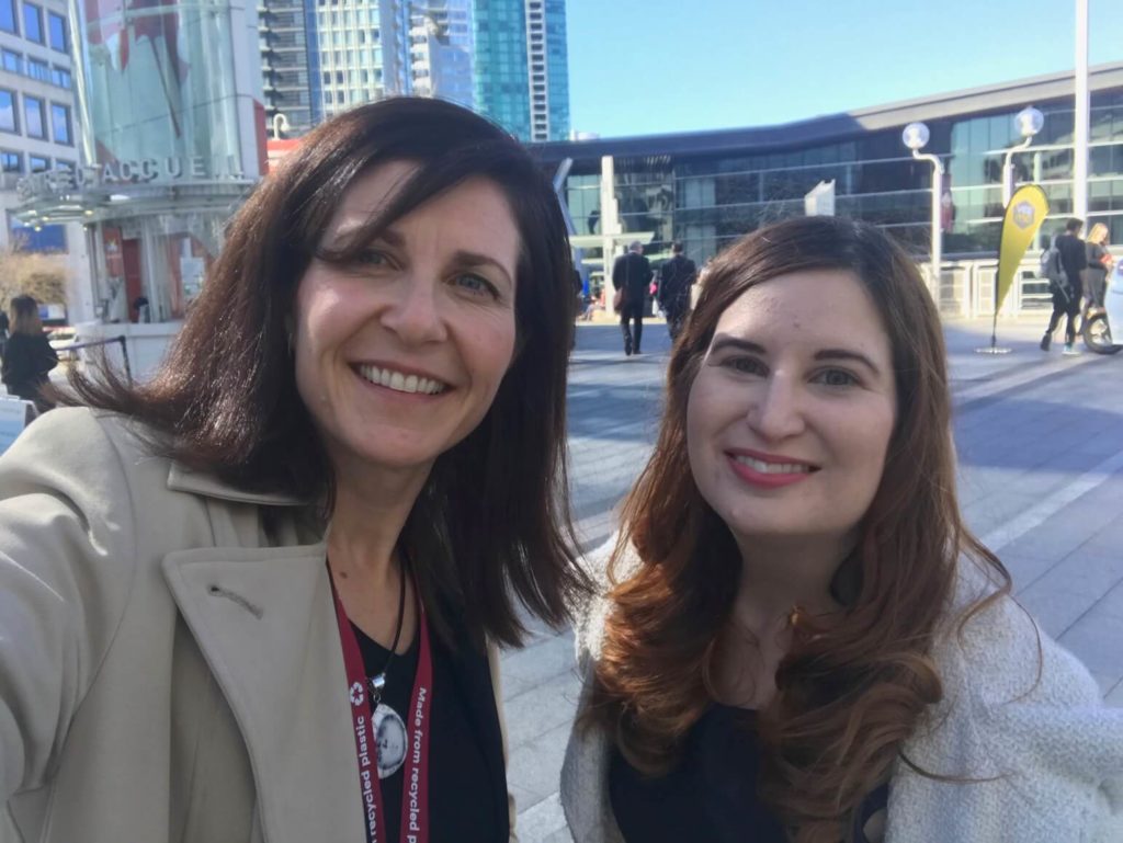 Jacqueline Drew and Samantha in Vancouver
