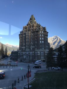 Fairmont Banff Springs, where the Travel Alberta Conference was held
